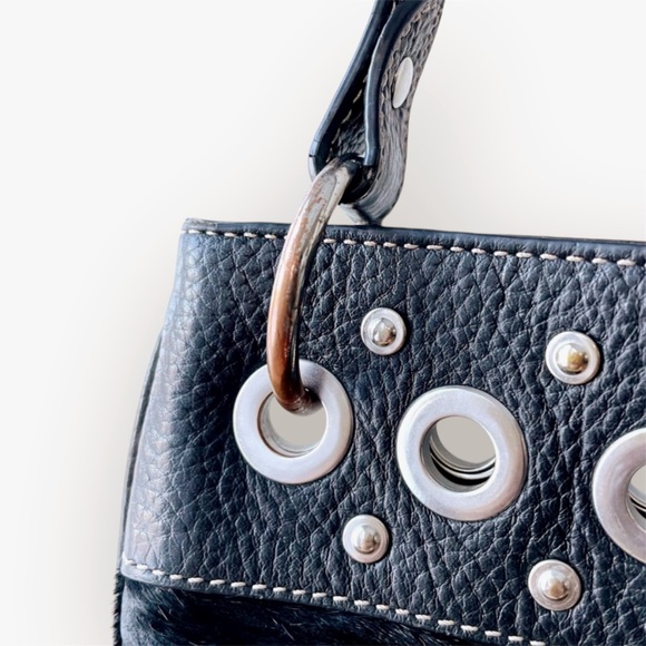 Aqua Madonna Leather Purse – Distressed and Ready to Impress - Picture 2 of 7